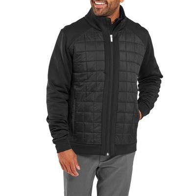 FootJoy ThermoSeries Lightweight Insulated Golf Jacket - Black - thumbnail image 3