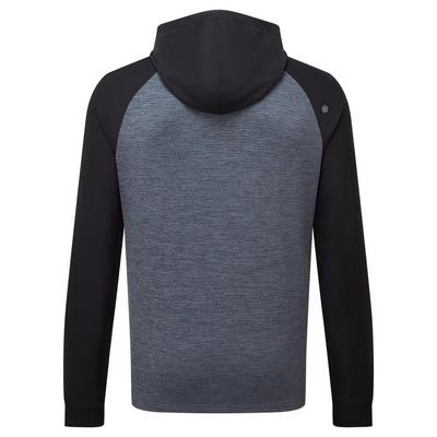 FootJoy ThermoSeries Pullover Golf Hoodie - Charcoal/Black - thumbnail image 2