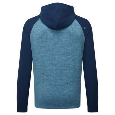 FootJoy ThermoSeries Pullover Golf Hoodie - Navy/Slate - thumbnail image 2