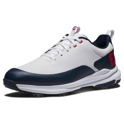 FootJoy Tour Rival Golf Shoes - White/Navy/Red - thumbnail image 7