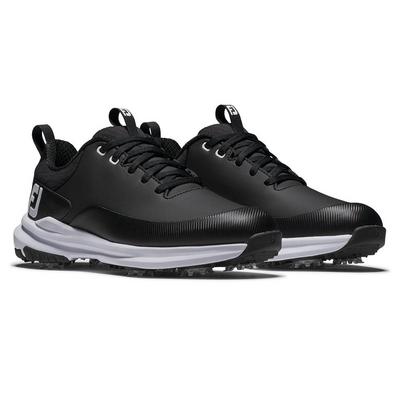 FootJoy Tour Rival Ladies Golf Shoes - Black/Black/White - thumbnail image 4