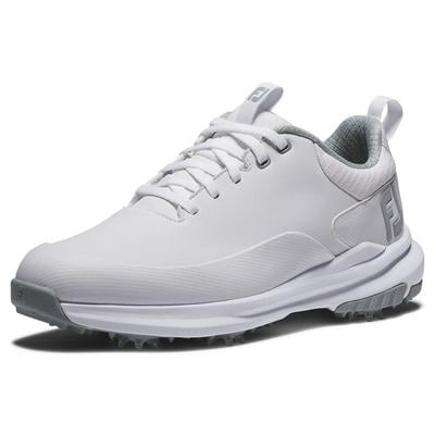 FootJoy Tour Rival Ladies Golf Shoes - White/White/Grey - thumbnail image 7