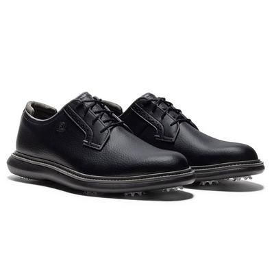 FootJoy Traditions Golf Shoes - Black - thumbnail image 4