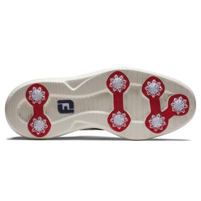 FootJoy Traditions Limited Edition Golf Shoe - White/Navy/Red - thumbnail image 3