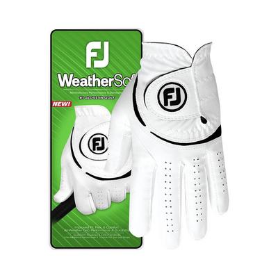 FootJoy 2024 WeatherSof Mens White Golf Glove - Multi-Buy Offer - thumbnail image 2