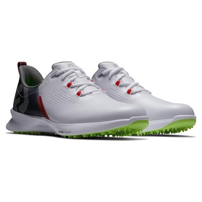 FootJoy Fuel Golf Shoes - White/Navy/Lime - thumbnail image 4