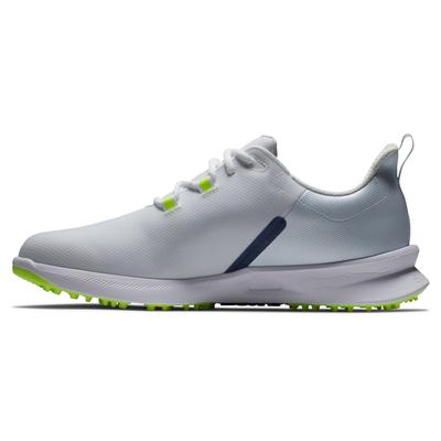 FootJoy Fuel Sport Golf Shoes - White/Navy/Green - thumbnail image 2