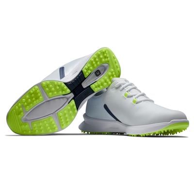 FootJoy Fuel Sport Golf Shoes - White/Navy/Green - thumbnail image 5