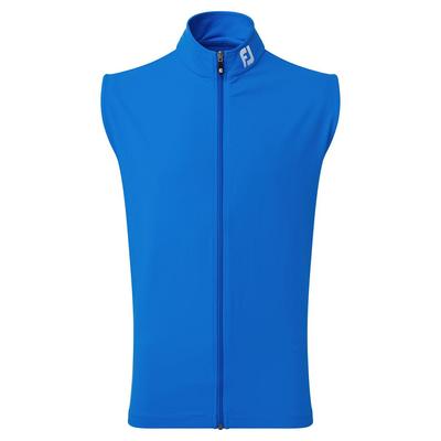 Footjoy Mens Full Zip Knit Vest - Cobalt - thumbnail image 1