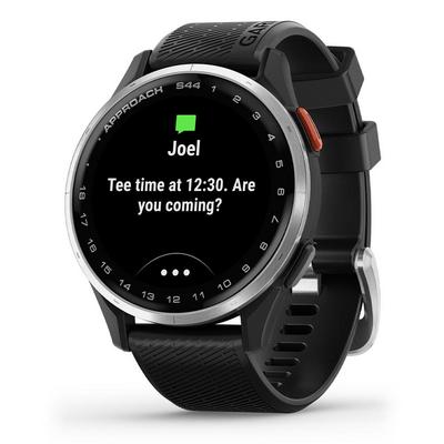 Garmin Approach S44 GPS Golf Watch - Black - thumbnail image 2