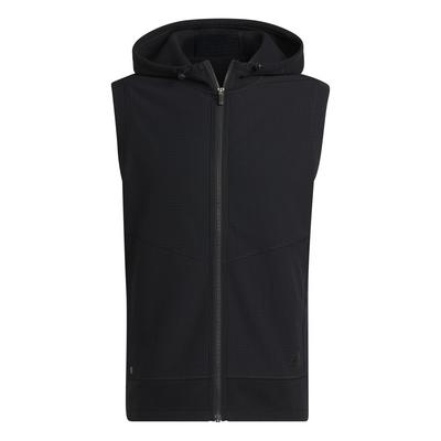 adidas Hoodie Golf Vest - Navy - thumbnail image 2