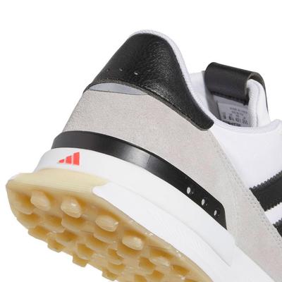 adidas S2G 26 Textile Golf Shoes - White/Core Black/Grey Two - thumbnail image 6
