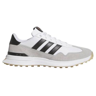 adidas S2G 26 Textile Golf Shoes - White/Core Black/Grey Two