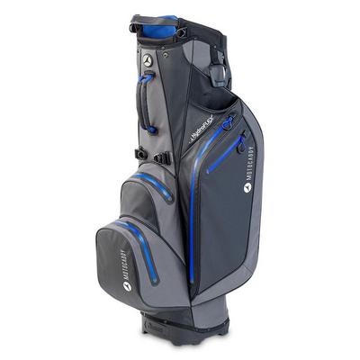 Motocaddy HydroFLEX Golf Trolley/Stand Bag 2024 - Charcoal/Blue - thumbnail image 3