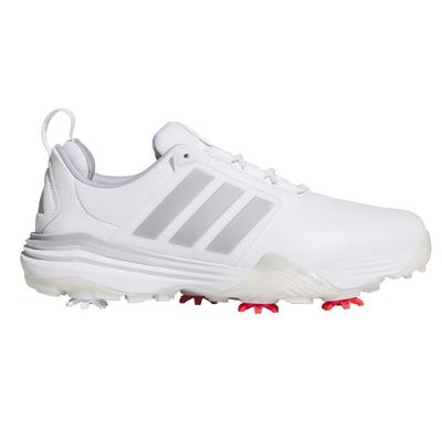 adidas Adipower Golf Shoes - White/Silver Metallic/Halo Silver