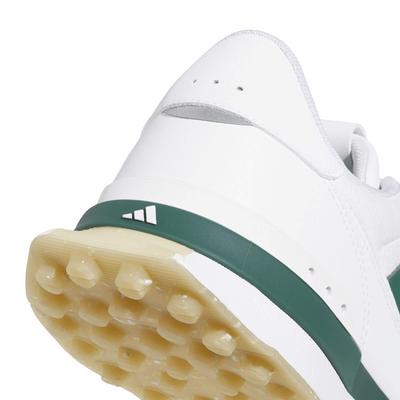 adidas S2G Leather Spikeless Golf Shoes - White/Collegiate Green/Gum - thumbnail image 8