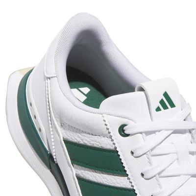 adidas S2G Leather Spikeless Golf Shoes - White/Collegiate Green/Gum - thumbnail image 7