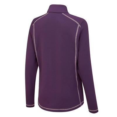 Ping Ladies Sonya Half Zip Mid-Layer Golf Top - Purple Plum - thumbnail image 2