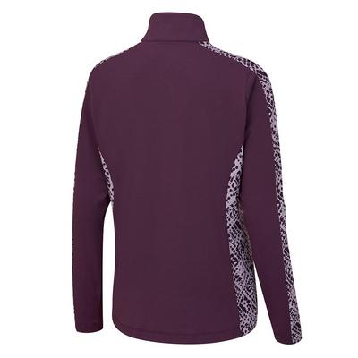 Ping Ladies Zenya Half Zip Golf Top - Purple Plum - thumbnail image 2