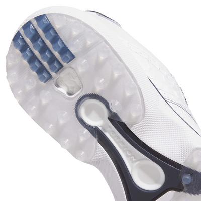 adidas MC70 Spikeless Golf Shoes - White/Collegiate Navy/Halo Silver - thumbnail image 7