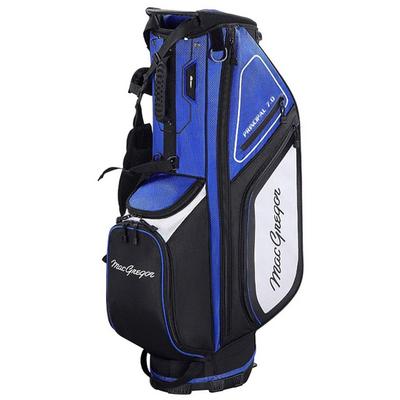 MacGregor Principal 9.5" Golf Stand Bag - Black/Blue - thumbnail image 4