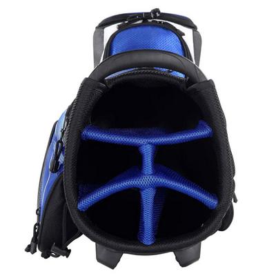 MacGregor Principal 9.5" Golf Stand Bag - Black/Blue - thumbnail image 6