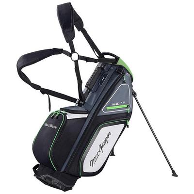 MacGregor Principal 9.5" Golf Stand Bag - Black/Grey/Green - thumbnail image 1