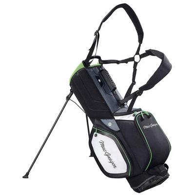 MacGregor Principal 9.5" Golf Stand Bag - Black/Grey/Green - thumbnail image 2