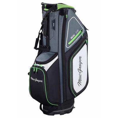 MacGregor Principal 9.5" Golf Stand Bag - Black/Grey/Green - thumbnail image 4