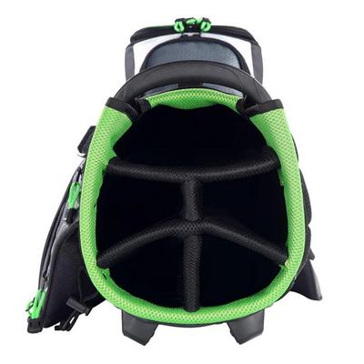 MacGregor Principal 9.5" Golf Stand Bag - Black/Grey/Green - thumbnail image 6