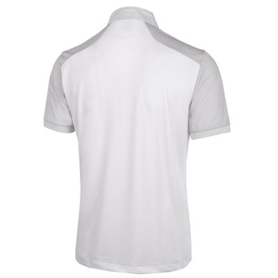 Galvin Green Mateus VENTIL8 PLUS Golf Polo Shirt - Cool Grey/Sharskin - thumbnail image 2