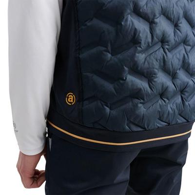 Abacus Mens Grove Hybrid Vest - Navy/Harvest - thumbnail image 3