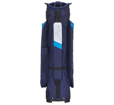 Mizuno BR-DRI Waterproof Golf Cart Bag - Navy/Blue - thumbnail image 2