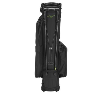 Mizuno BR-DRI Waterproof Golf Stand Bag - Black/Green - thumbnail image 2