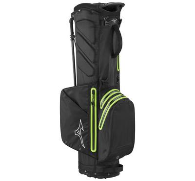 Mizuno BR-DRI Waterproof Golf Stand Bag - Black/Green - thumbnail image 4