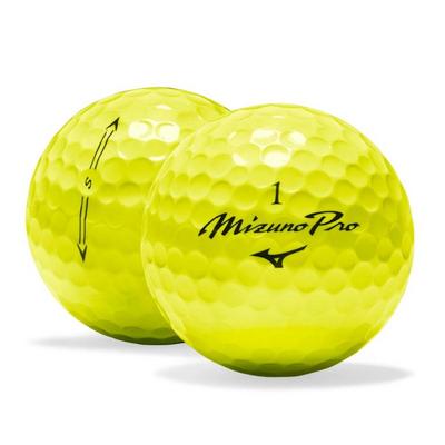 Mizuno Pro S Golf Balls - Yellow - thumbnail image 3