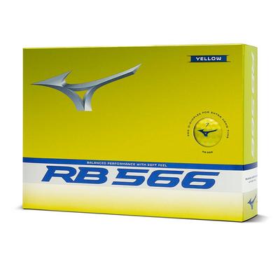 Mizuno RB 566 Golf Balls - Yellow - thumbnail image 1