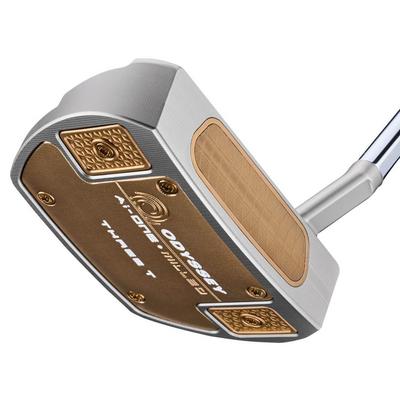 Odyssey Ai-ONE Milled Silver Three T Slant Golf Putter