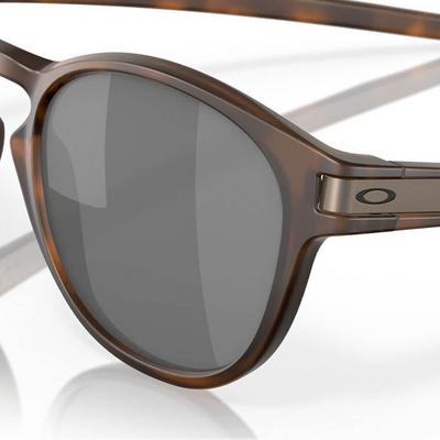 Oakley Latch Sunglasses - Matte Brown Tortoise w/Prizm Black Lens - thumbnail image 7