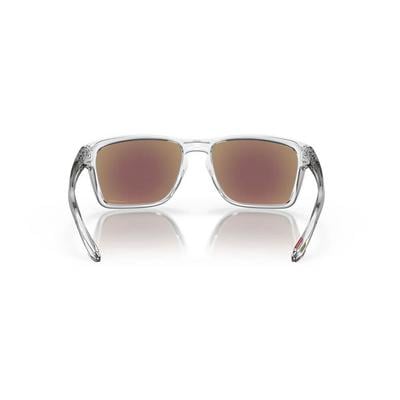 Oakley Sylas Sunglasses - Polished Clear w/Prizm Sapphire Lens - thumbnail image 5