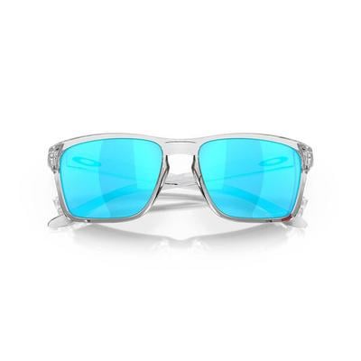 Oakley Sylas Sunglasses - Polished Clear w/Prizm Sapphire Lens - thumbnail image 4