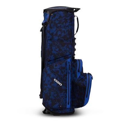 Ogio All Elements Hybrid Golf Stand Bag - Blue Floral Abstract - thumbnail image 4