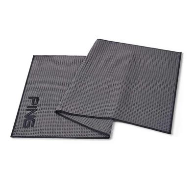 Ping Golf Tour Towel - Dark Grey
