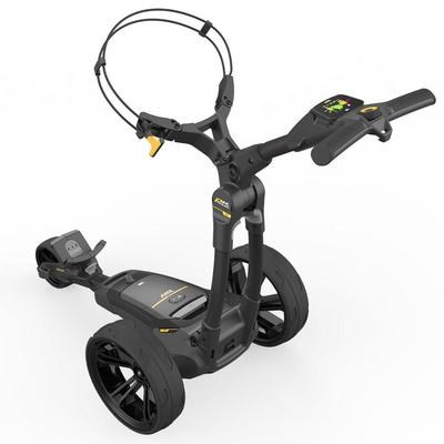 PowaKaddy CT6 GPS Black Electric Golf Trolley - Extended Lithium - thumbnail image 2