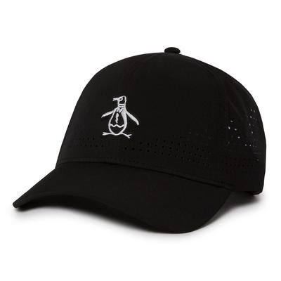 Original Penguin Perforated Golf Cap - Black