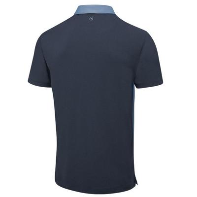 Ping Bodi Colourblock Golf Polo Shirt - Coronet Blue - thumbnail image 2