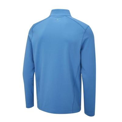 Ping Edwin Half Zip Golf Midlayer Sweater 2023 - Danube Blue - thumbnail image 2