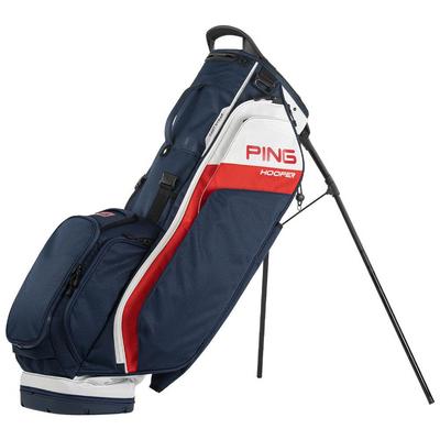 Ping Hoofer 231 Golf Stand Bag - Navy/White/Red - thumbnail image 1