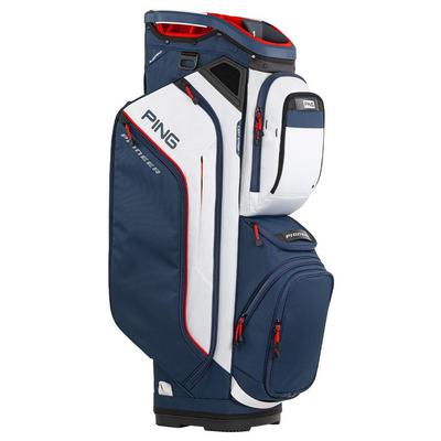 Ping Pioneer 224 Golf Cart Bag - Navy/White/Red - thumbnail image 1