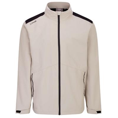 Ping SensorDry S2 Waterproof Golf Jacket - Mushroom - thumbnail image 1